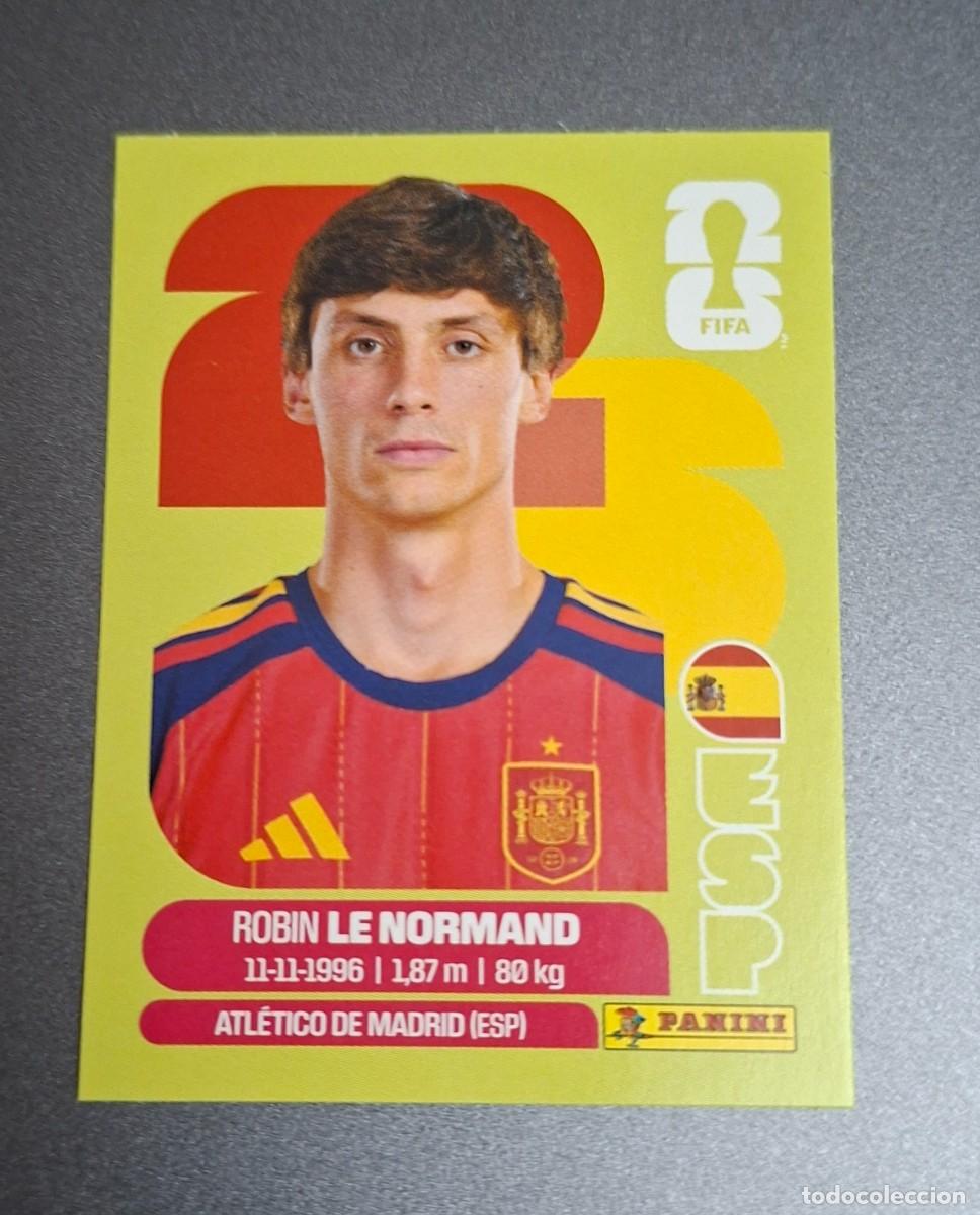 Cromos de F&uacute;tbol: LE NORMAND ESP-3--STICKER EDICION SUIZA- UNITED EDITION-FONDO Y BORDES COLOR VERDE PISTACHO