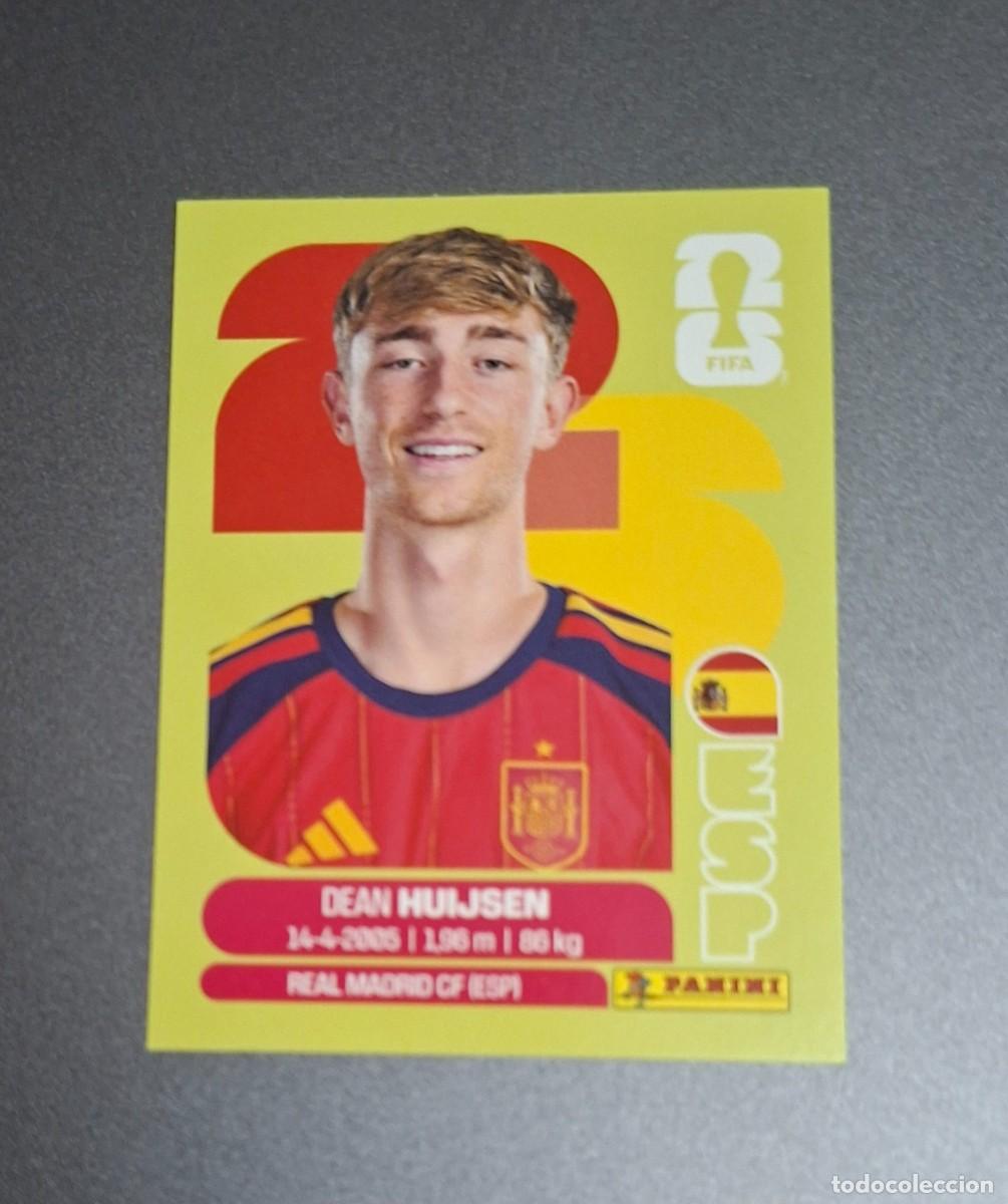 Cromos de F&uacute;tbol: HUIJSEN ESP-5--STICKER EDICION SUIZA- UNITED EDITION-FONDO Y BORDES COLOR VERDE PISTACHO