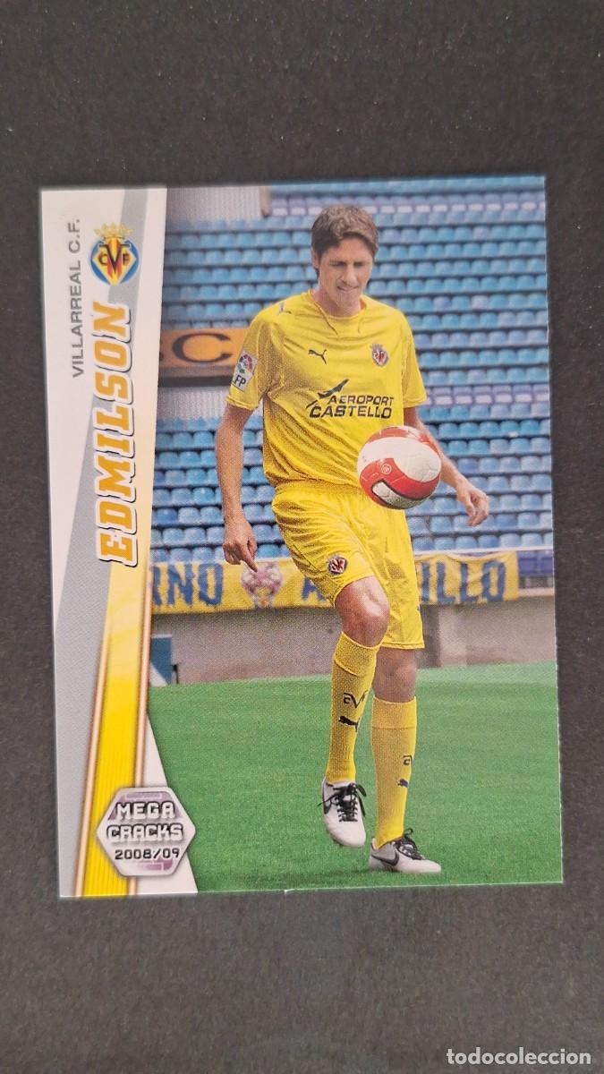 Cromos de F&uacute;tbol: L1 EDMILSON VILLARREAL C. F. NUEVO FICHAJE 433 PANINI MEGACRACKS 2008 2009 08 09