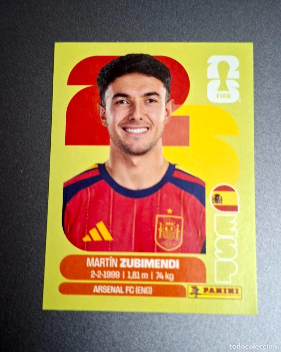 Cromos de F&uacute;tbol: ZUBIMENDI ESP---STICKER EDICION SUIZA- UNITED EDITION-FONDO Y BORDES COLOR VERDE PISTACHO