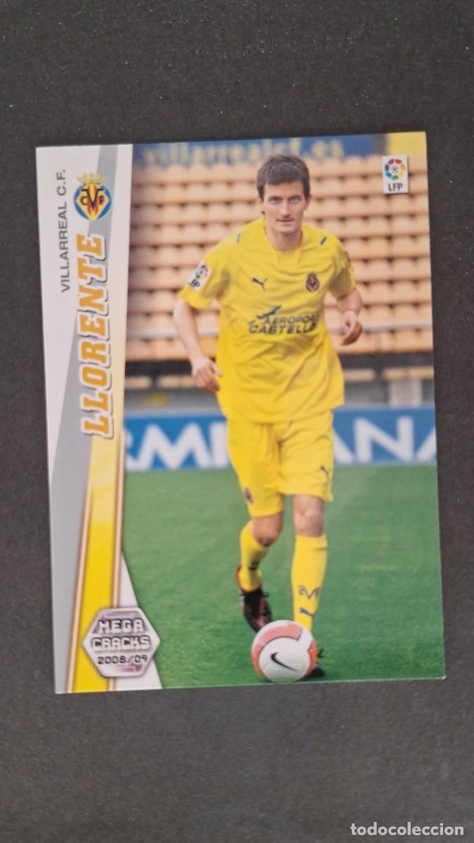 Cromos de F&uacute;tbol: L1 LLORENTE VILLARREAL C. F. NUEVO FICHAJE 438 PANINI MEGACRACKS 2008 2009 08 09