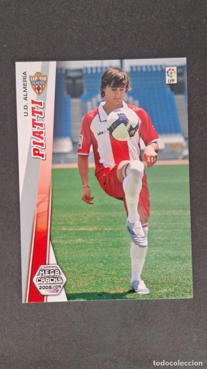 Cromos de F&uacute;tbol: L1 PIATTI U. D. ALMERIA NUEVO FICHAJE 439 PANINI MEGACRACKS 2008 2009 08 09