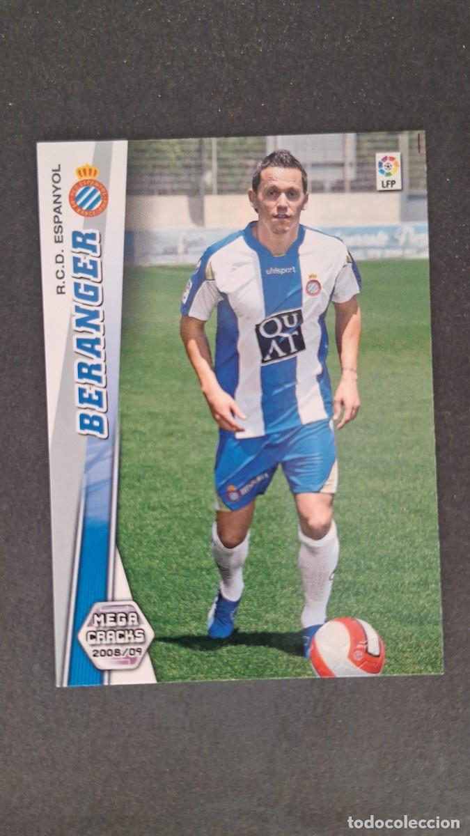 Cromos de F&uacute;tbol: L1 BERANGER R. C. D. ESPA&Ntilde;OL NUEVO FICHAJE 441 PANINI MEGACRACKS 2008 2009 08 09