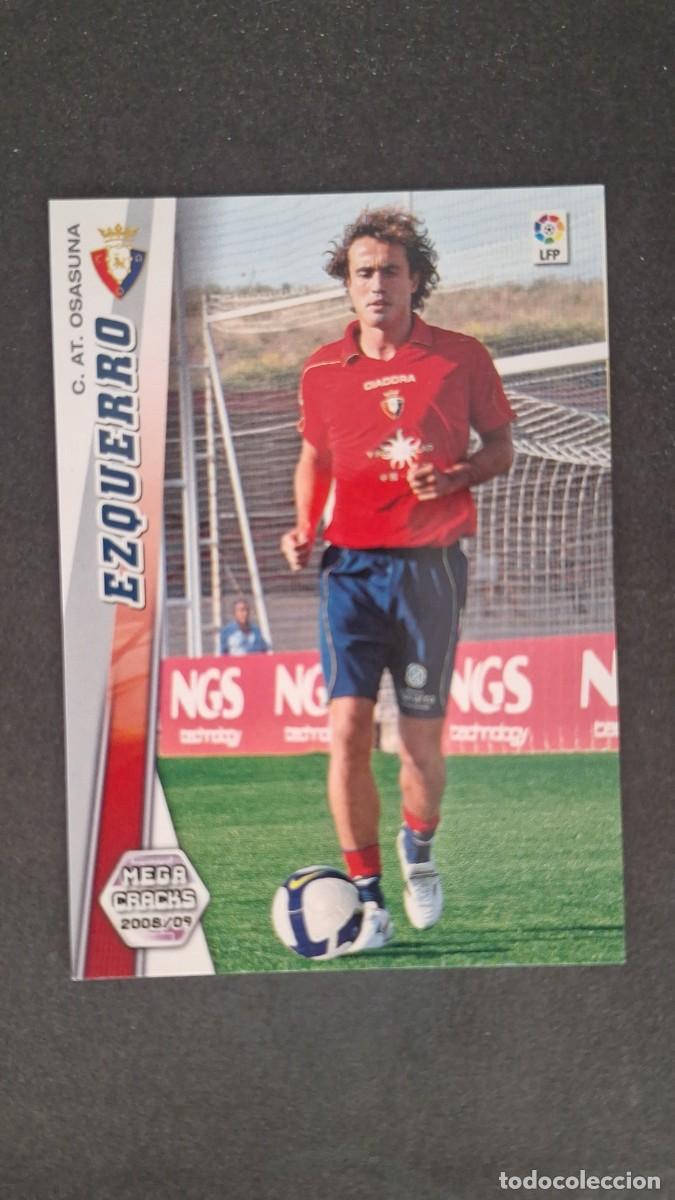 Cromos de F&uacute;tbol: L1 EZQUERRO C. A. OSASUNA NUEVO FICHAJE 466 PANINI MEGACRACKS 2008 2009 08 09