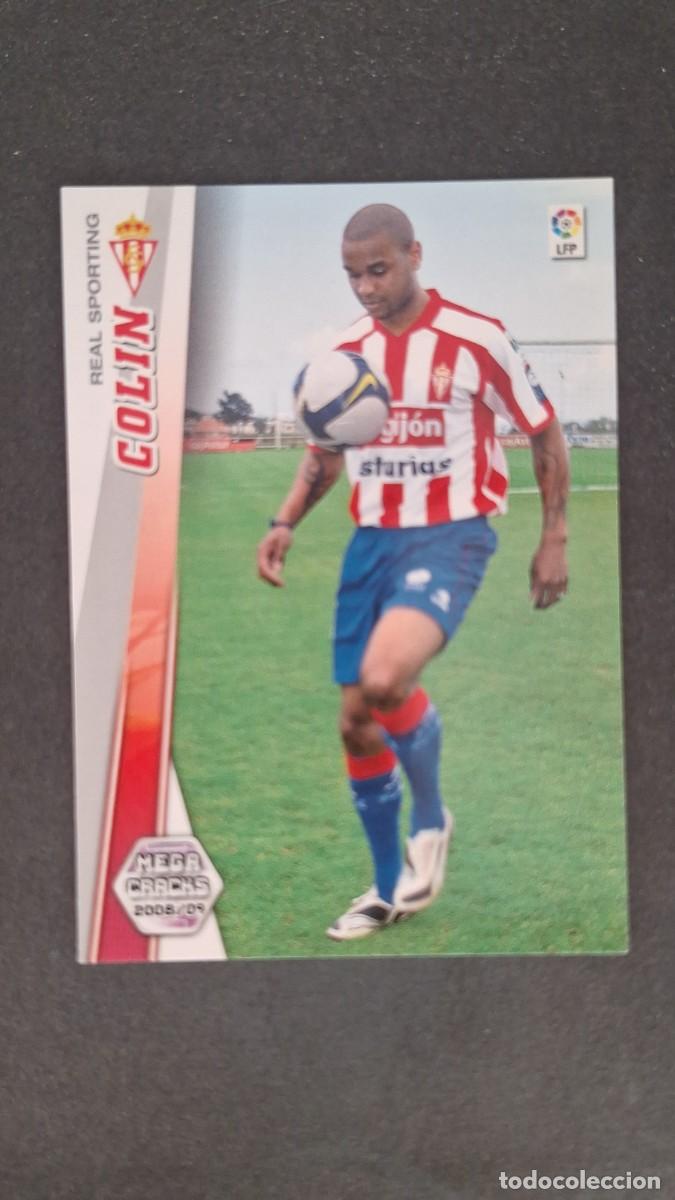 Cromos de F&uacute;tbol: L1 COLIN SPORTING DE GIJON NUEVO FICHAJE 468 PANINI MEGACRACKS 2008 2009 08 09