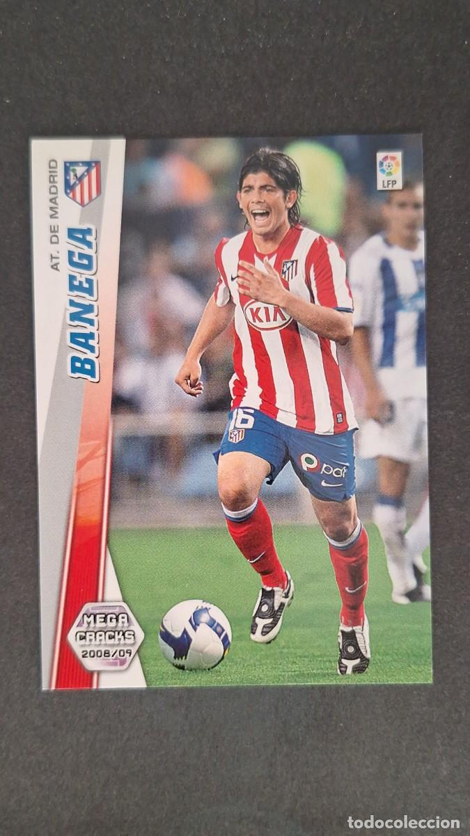 Cromos de F&uacute;tbol: L1 BANEGA ATLETICO DE MADRID NUEVO FICHAJE 470 PANINI MEGACRACKS 2008 2009 08 09
