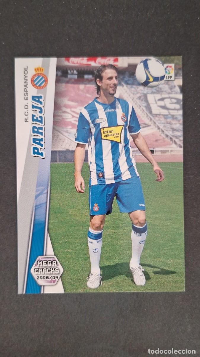 Cromos de F&uacute;tbol: L1 PAREJA R. C. D. ESPA&Ntilde;OL NUEVO FICHAJE 475 PANINI MEGACRACKS 2008 2009 08 09