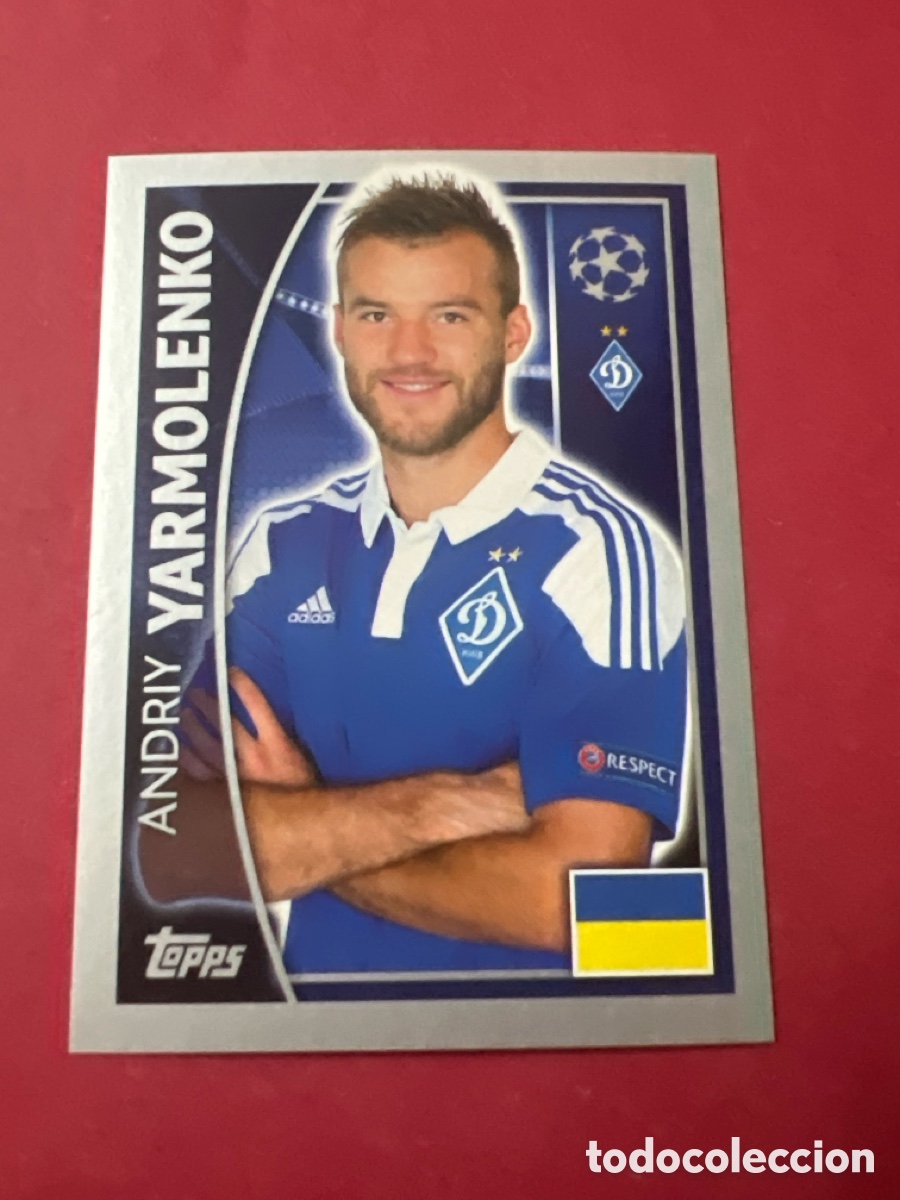 Cromos de F&uacute;tbol: C1757. TOPPS UEFA CHAMPIONS LEAGUE 2015 2016 491 YARMOLENKO (DYNAMO KIEV) - STICKER SIN PEGAR 15 16