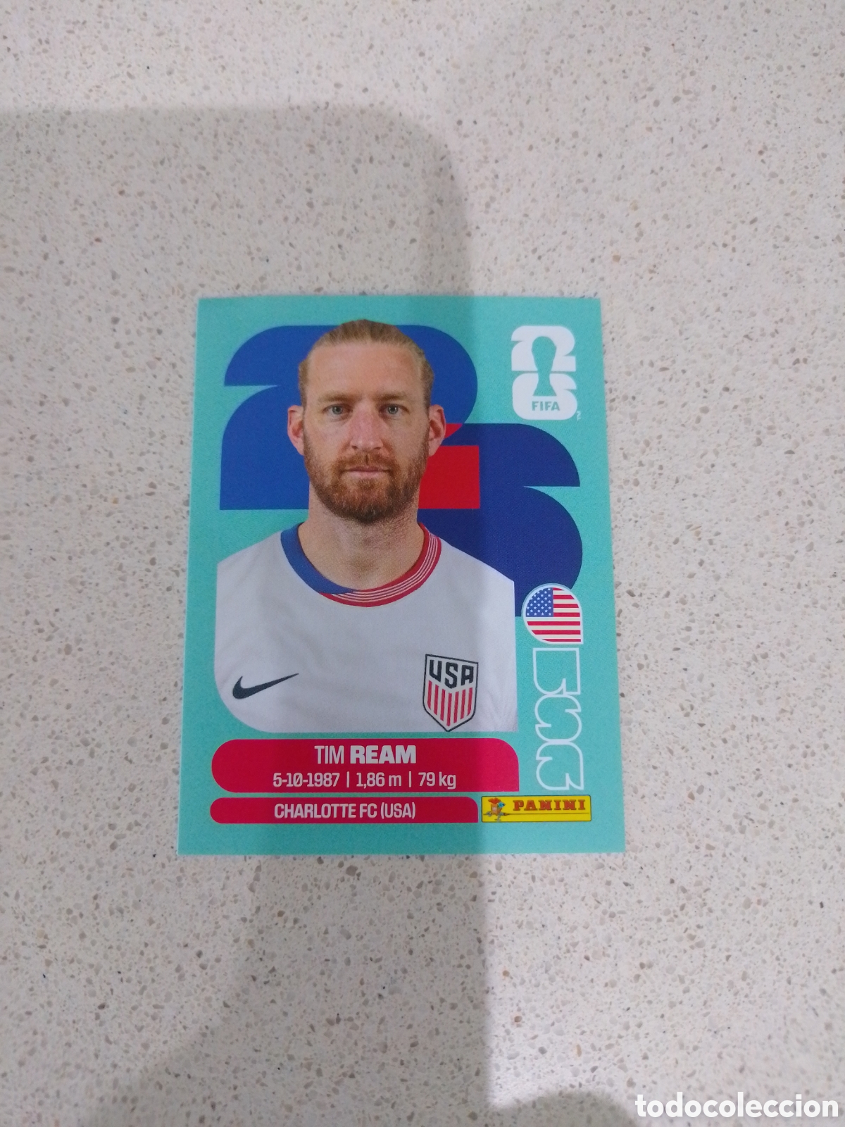 Cromos de F&uacute;tbol: CROMO NUMERO 4 REAM USA. MUNDIAL 2026. PANINI.