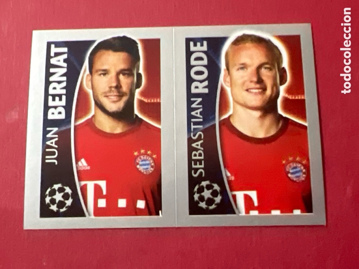 Cromos de F&uacute;tbol: C1772. 390 BERNAT-RODE (BAYERN MUNICH) UEFA CHAMPIONS LEAGUE 2015/2016 TOPPS