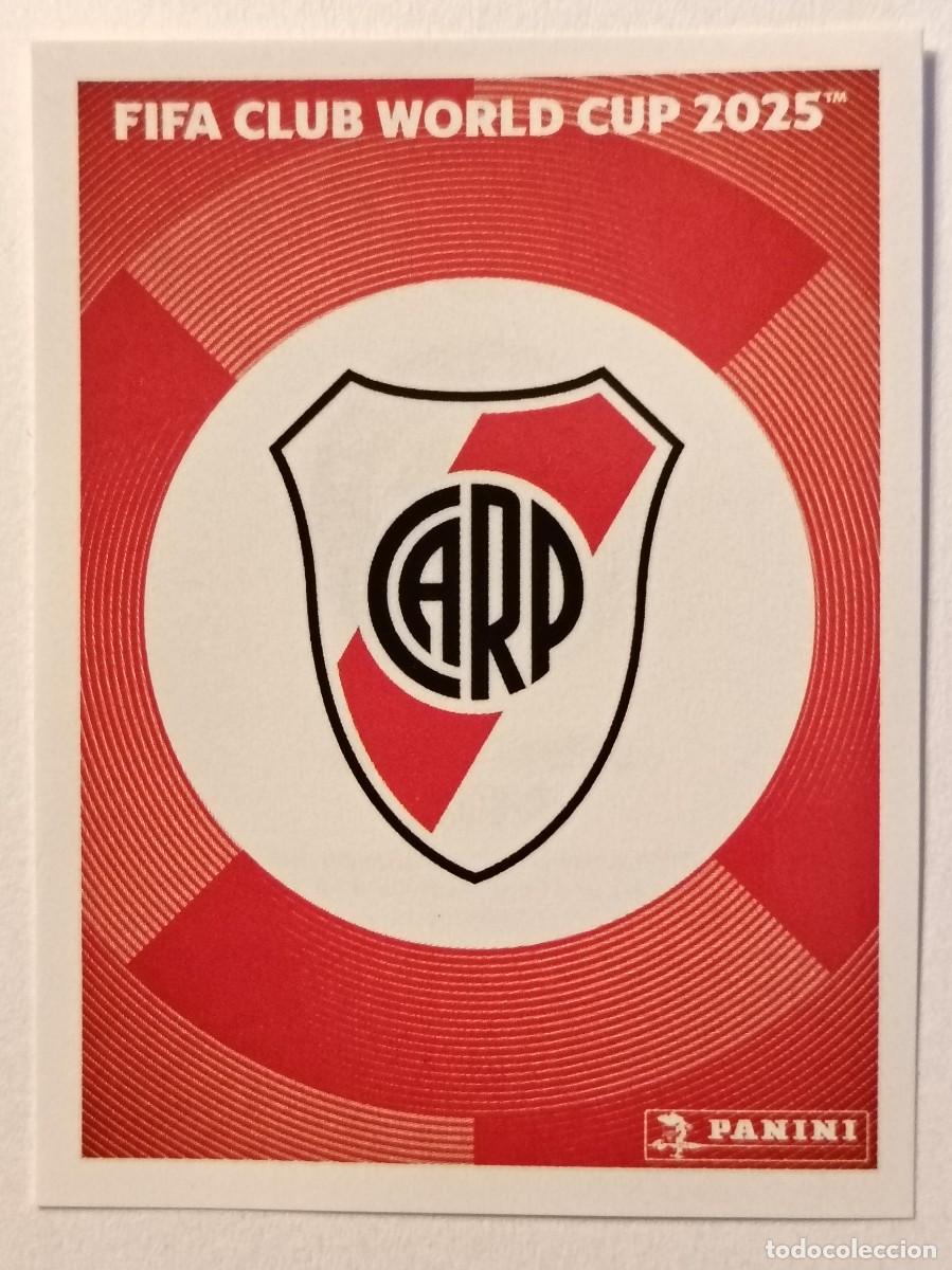 Cromos de F&uacute;tbol: #263 ESCUDO RIVER PLATE CLUB WORLD CUP 2025 PANINI