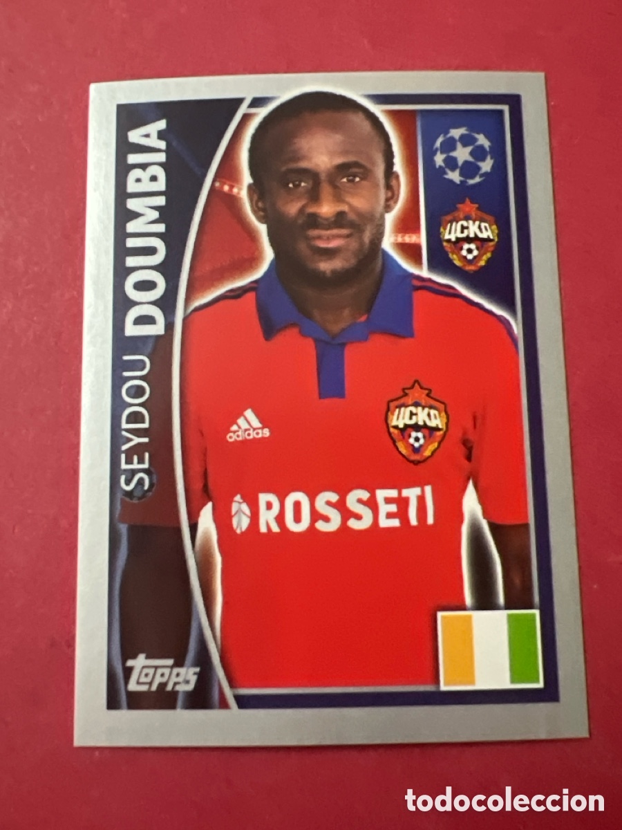 Cromos de F&uacute;tbol: C1777. 131 DOUMBIA (C.S.K.A. MOSCU) UEFA CHAMPIONS LEAGUE 2015/2016 TOPPS