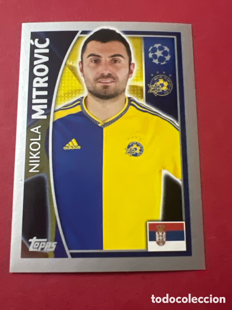 Cromos de F&uacute;tbol: C1778. 502 MITROVIC (MACCABI TEL AVIV) UEFA CHAMPIONS LEAGUE 2015/2016 TOPPS