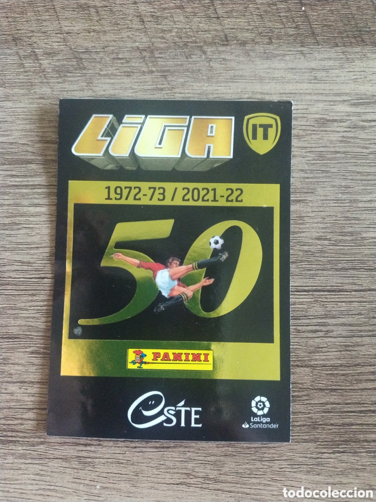 Cromos de F&uacute;tbol: Liga Este 2021-22 La Isla del Tesoro N1