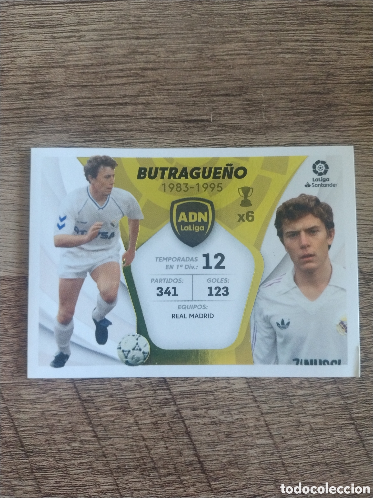 Cromos de F&uacute;tbol: Liga Este 2021-22 ADN LaLiga N4 Butrague&ntilde;o