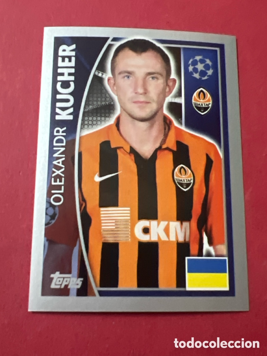 Cromos de F&uacute;tbol: C1802. 50 KUCHER (SHAKTHAR DONETSK) UEFA CHAMPIONS LEAGUE 2015/2016 TOPPS