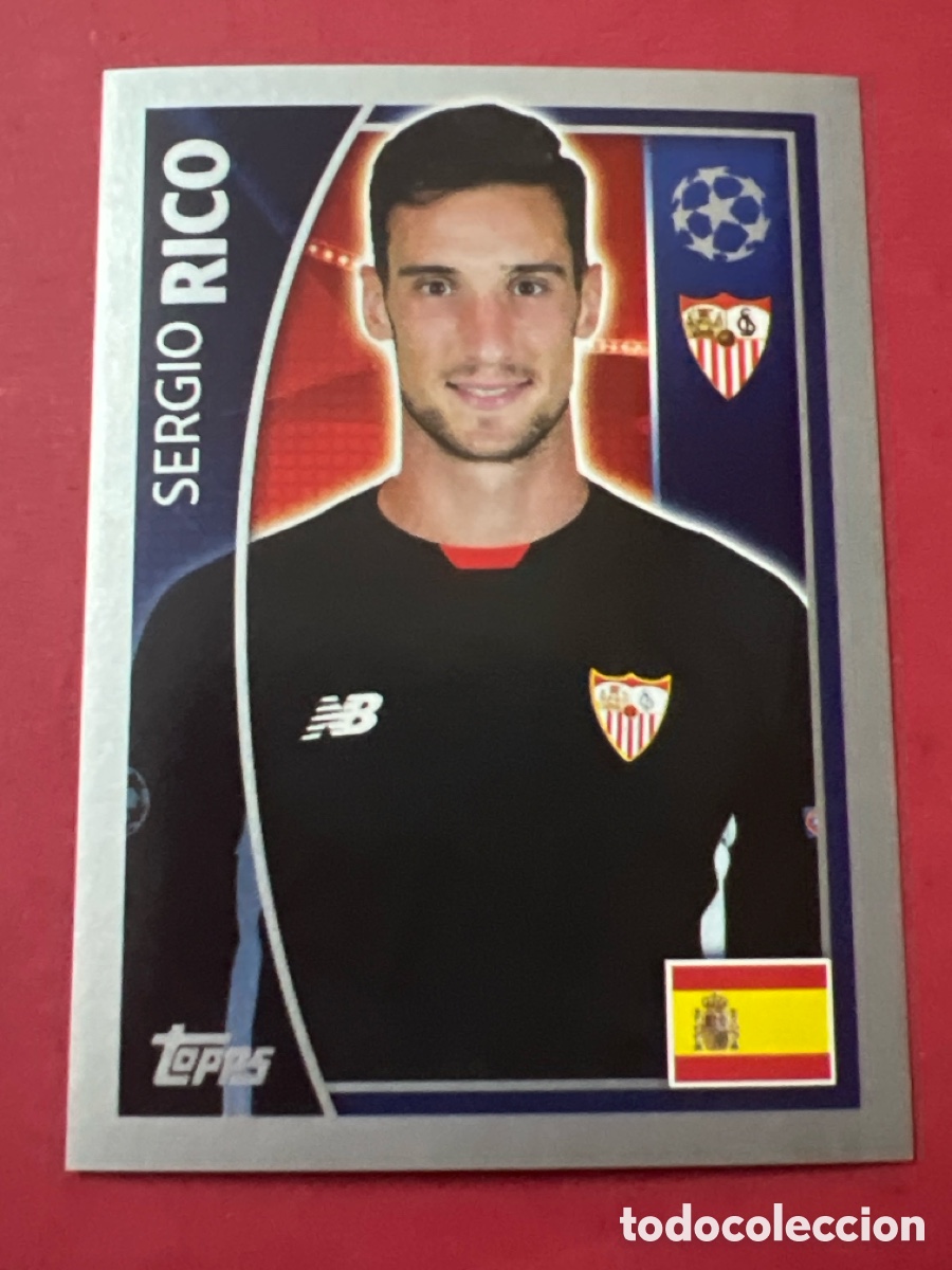 Cromos de F&uacute;tbol: C1803. 264 RICO (SEVILLA) UEFA CHAMPIONS LEAGUE 2015/2016 TOPPS