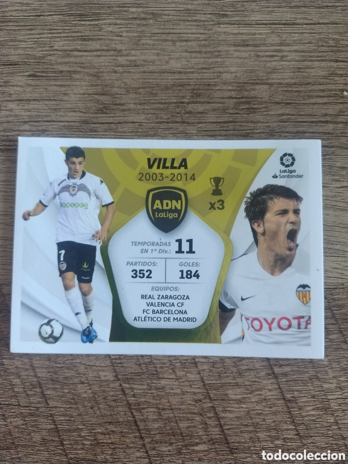 Cromos de F&uacute;tbol: Liga Este 2021-22 ADN LaLiga N30 Villa