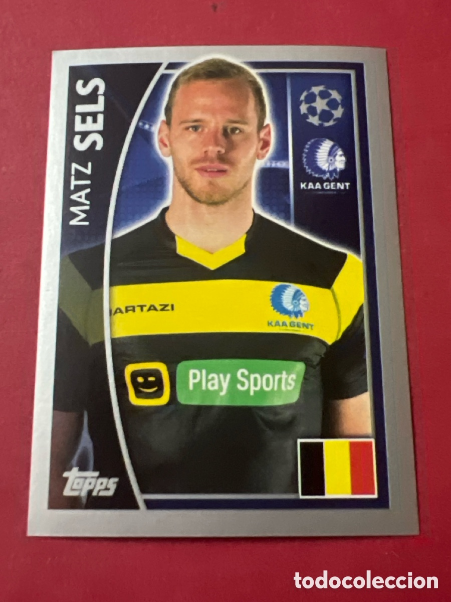 Cromos de F&uacute;tbol: C1816. 537 SELS (GENT) UEFA CHAMPIONS LEAGUE 2015/2016 TOPPS