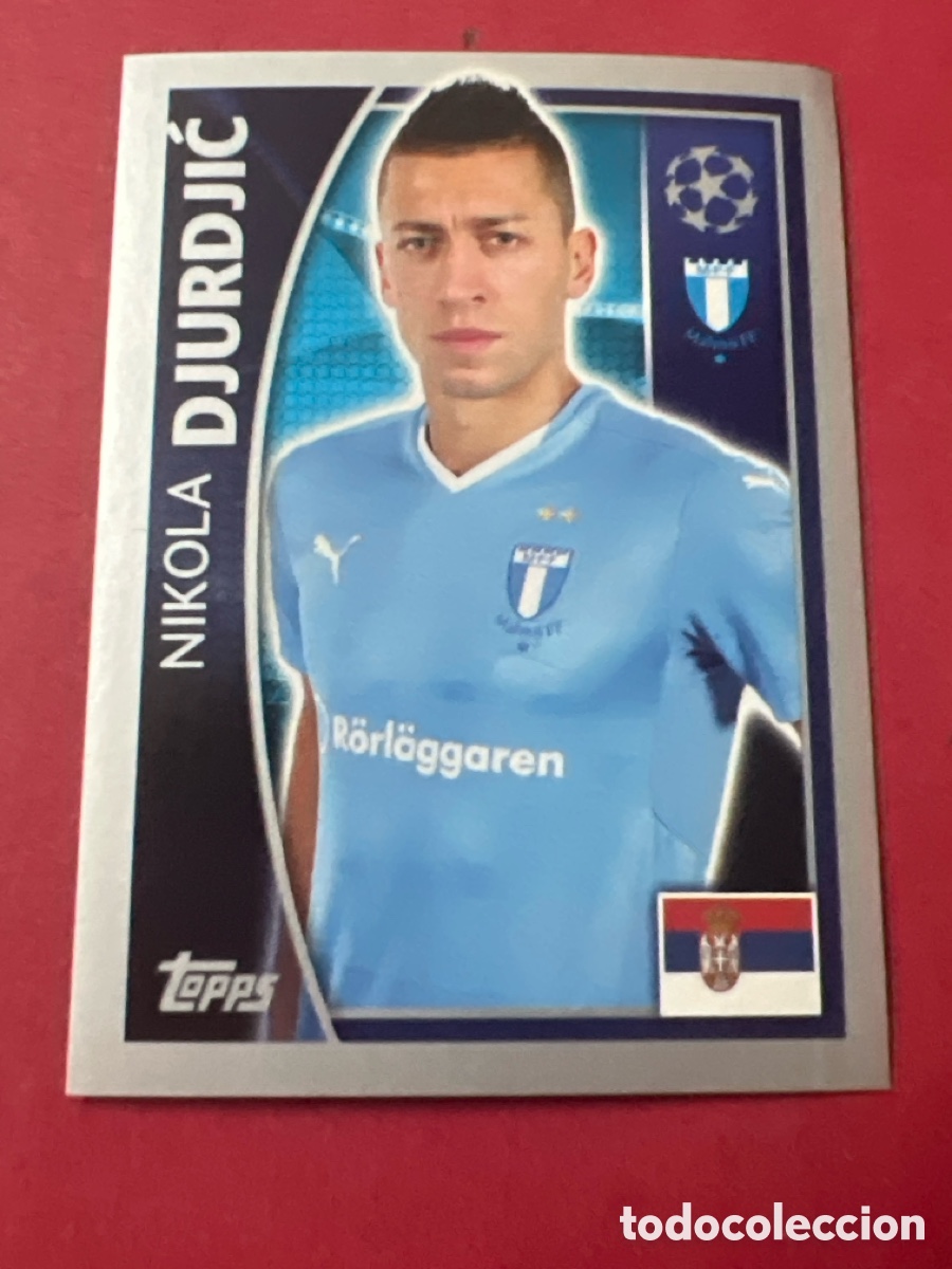 Cromos de F&uacute;tbol: C1813. 74 DJURDJIC (MALMO) UEFA CHAMPIONS LEAGUE 2015/2016 TOPPS