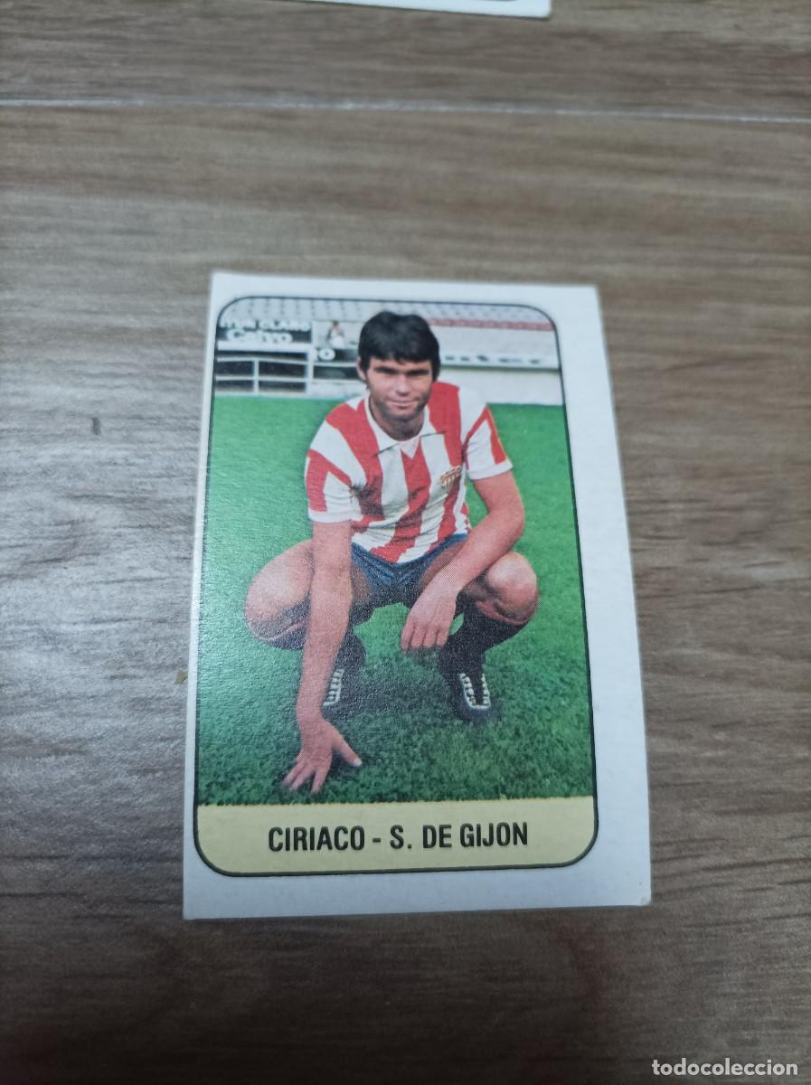 Cromos de F&uacute;tbol: 1978 1979 78 79 CIRIACO - SPORTING DE GIJON (NUNCA PEGADO)