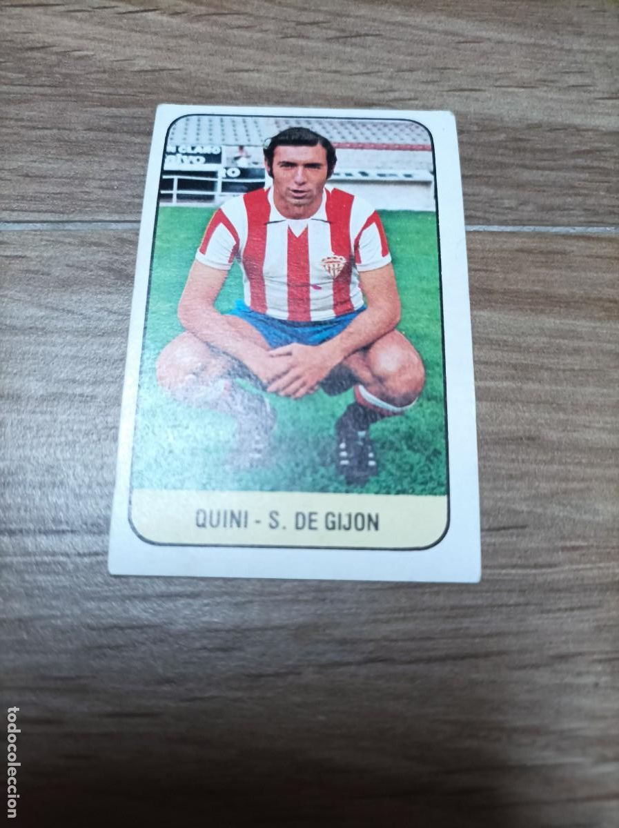Cromos de F&uacute;tbol: 1978 1979 78 79 QUINI - SPORTING DE GIJON (NUNCA PEGADO)