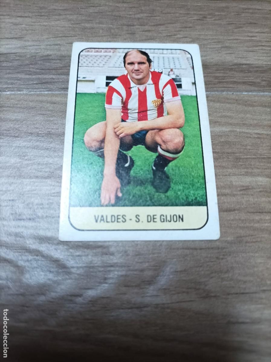 Cromos de F&uacute;tbol: 1978 1979 78 79 VALDES - SPORTING DE GIJON (NUNCA PEGADO)