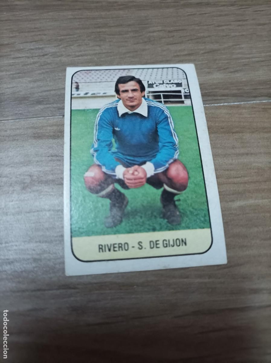 Cromos de F&uacute;tbol: 1978 1979 78 79 RIVERO - SPORTING DE GIJON (NUNCA PEGADO)