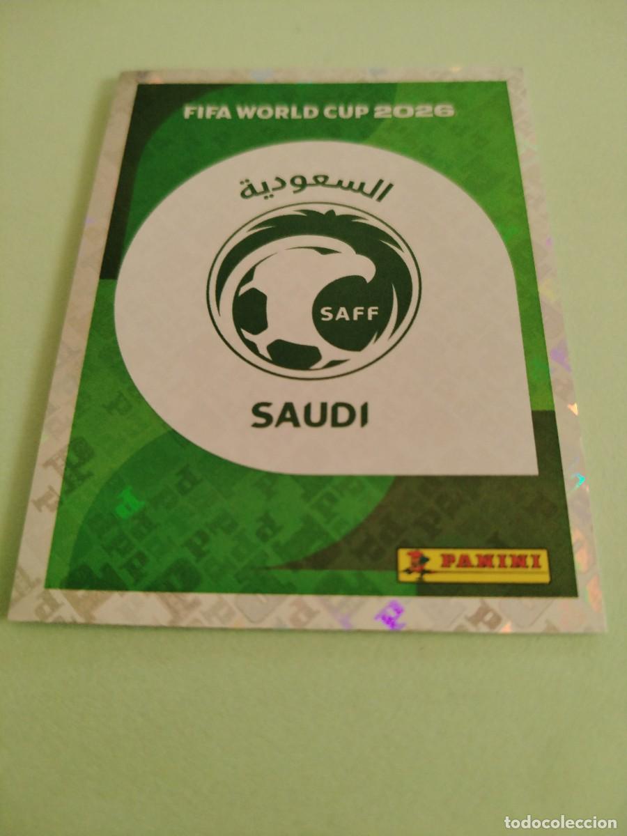 Cromos de F&uacute;tbol: CROMO MUNDIAL 2026 - ARABIA SAUDI kSA 1
