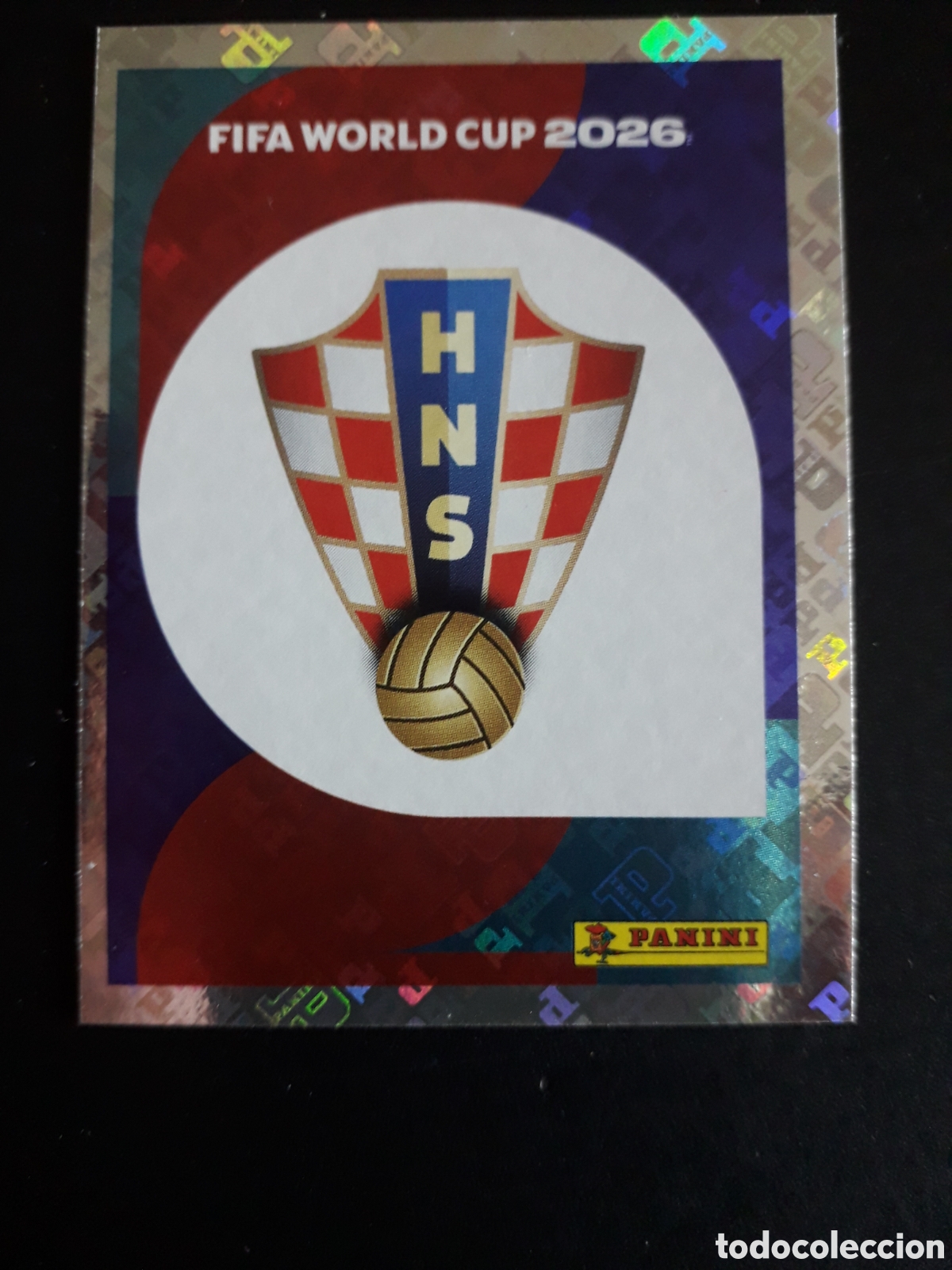 Cromos de F&uacute;tbol: ESCUDO CROACIA CRO 1 MUNDIAL F&Uacute;TBOL 2026 FIFA WORLD CUP PANINI SIN PEGAR PEDIDO M&Iacute;NIMO 3&euro;