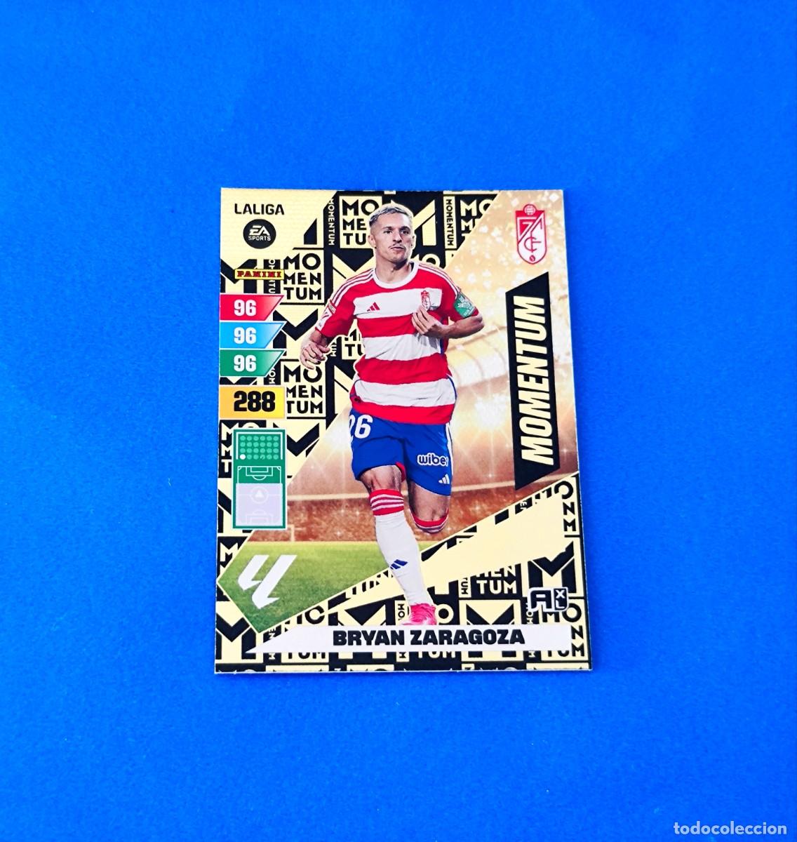 Cromos de F&uacute;tbol: Adrenalyn 2023 2024 / 23 24 Momentum Bryan Zaragoza Girona