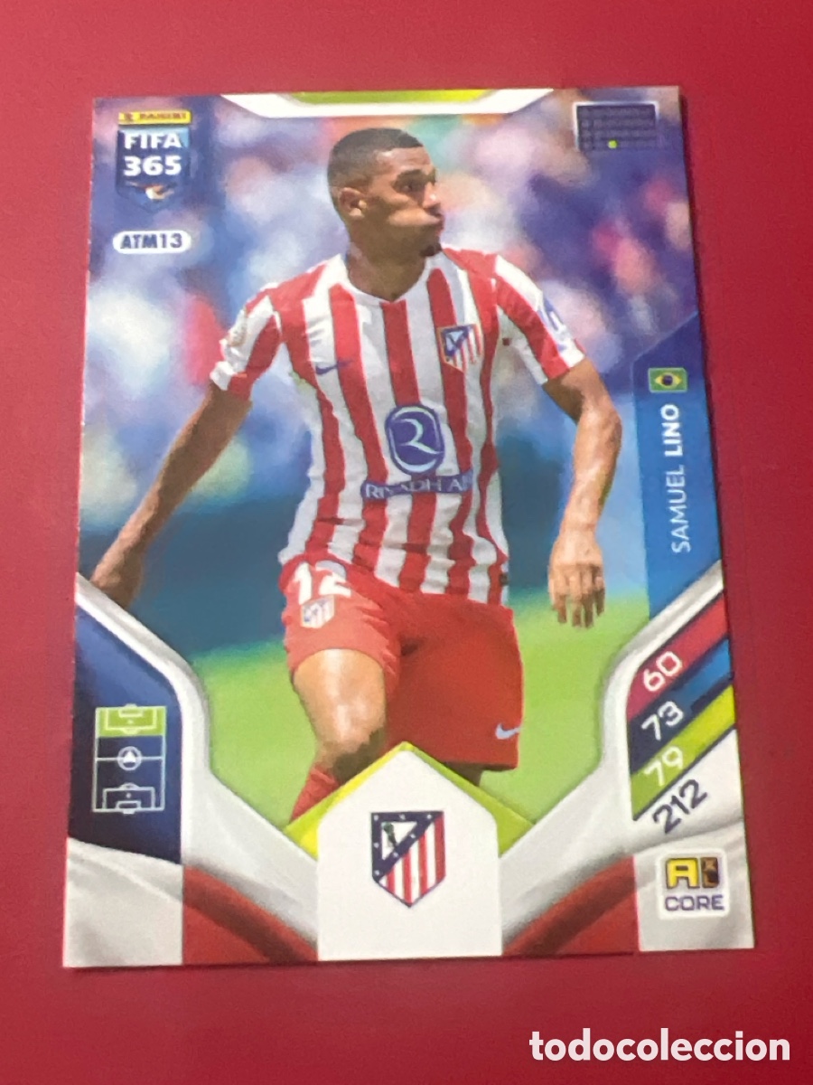 Cromos de F&uacute;tbol: C1824. LINO AT MADRID ATM13 B&Aacute;SICA ADRENALYN XL FIFA 365 PANINI 2026