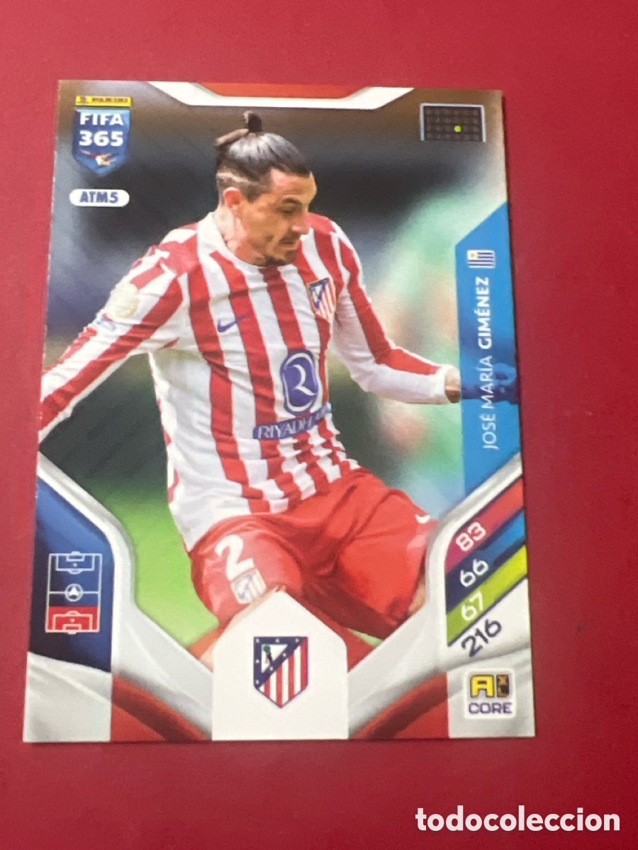 Cromos de F&uacute;tbol: C1827. FIFA 365 Adrenalyn XL 2026 ATM5 Gimenez