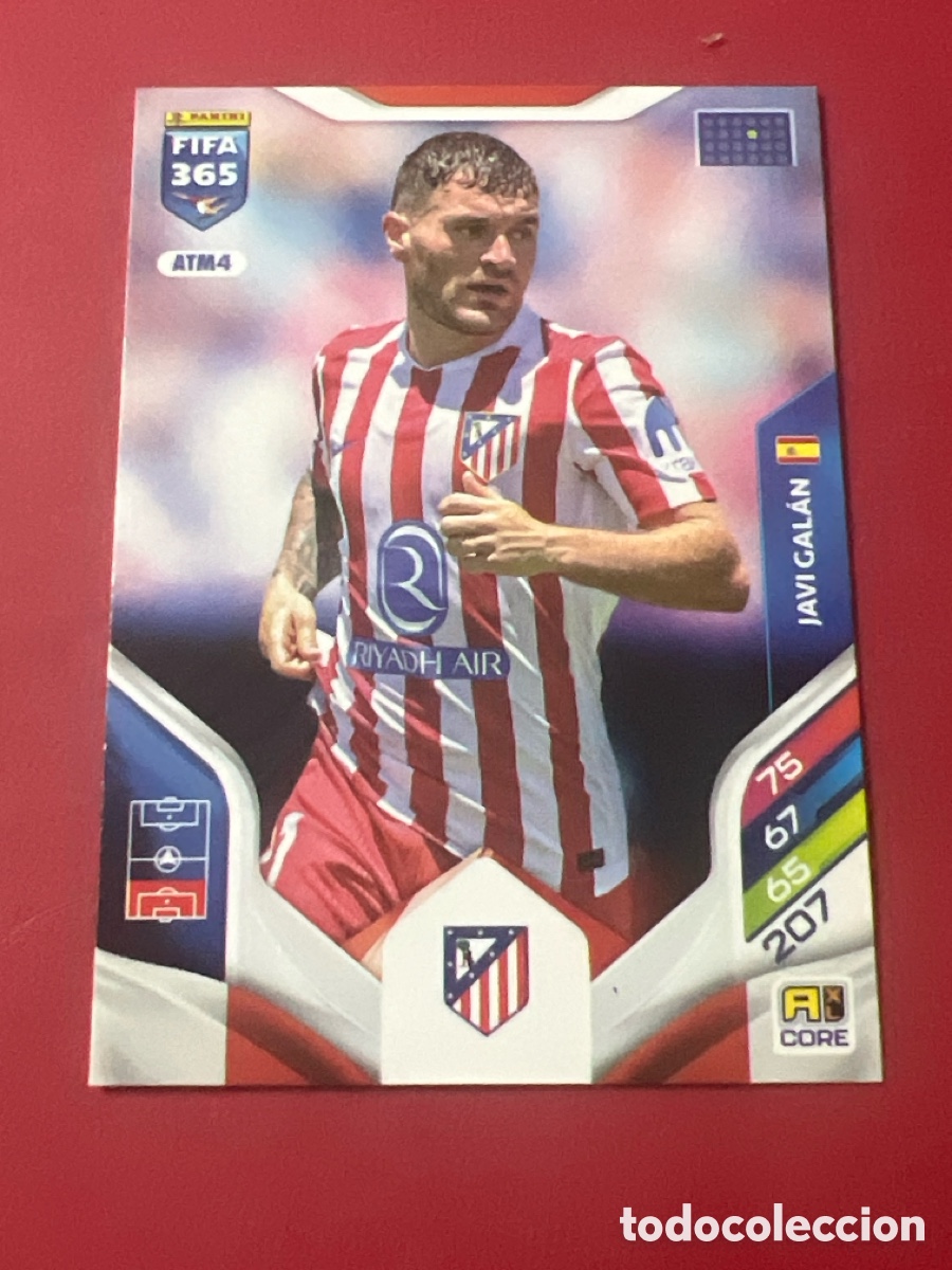 Cromos de F&uacute;tbol: C1828. Javi Garc&iacute;a ATM4 Adrenalyn XL Fifa 365 2026 Atl&eacute;tico De Madrid
