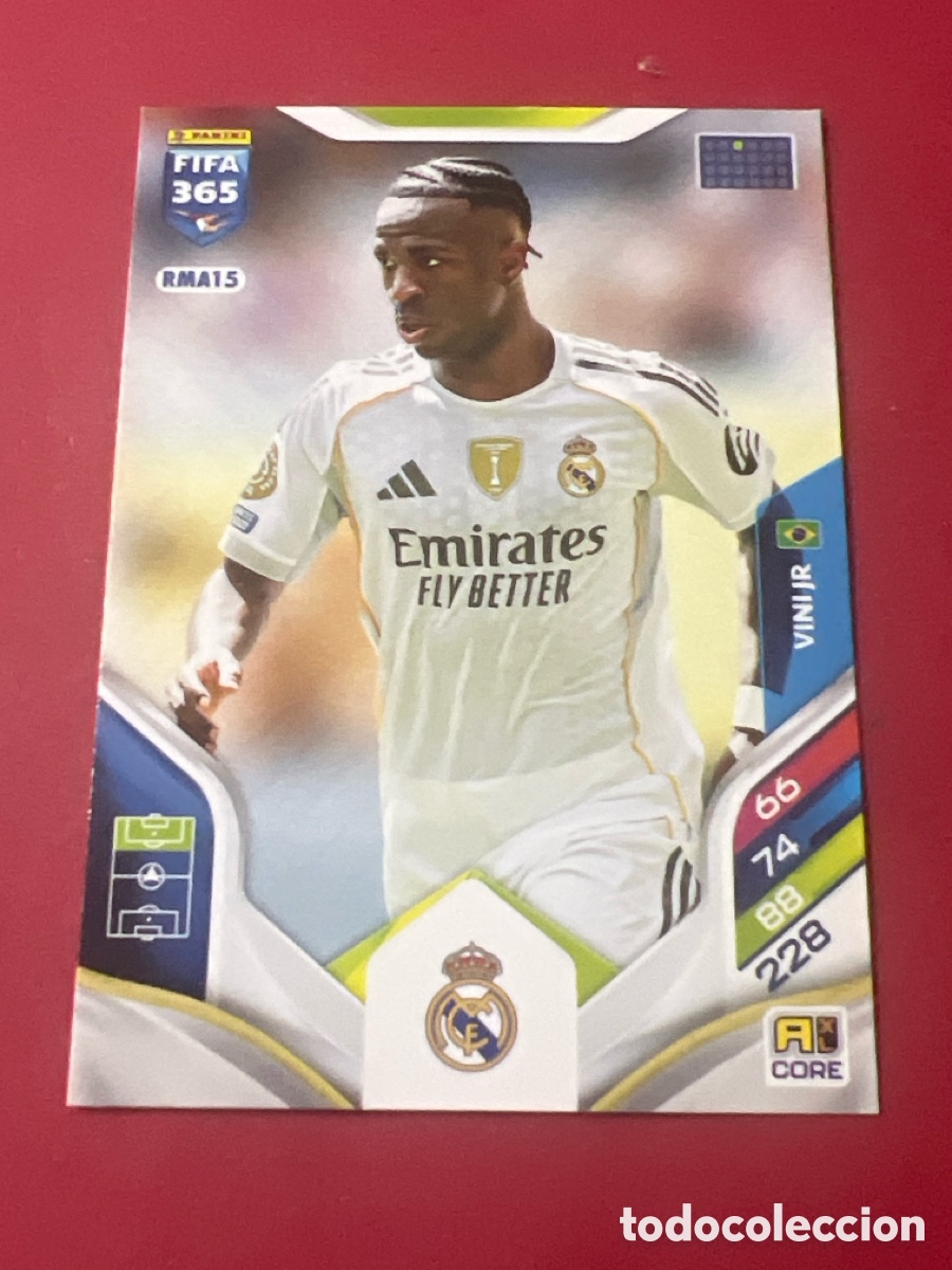 Cromos de F&uacute;tbol: C1832. RMA15 VINI JR VINICIUS (REAL MADRID) PANINI ADRENALYN XL FIFA 365 2026 26