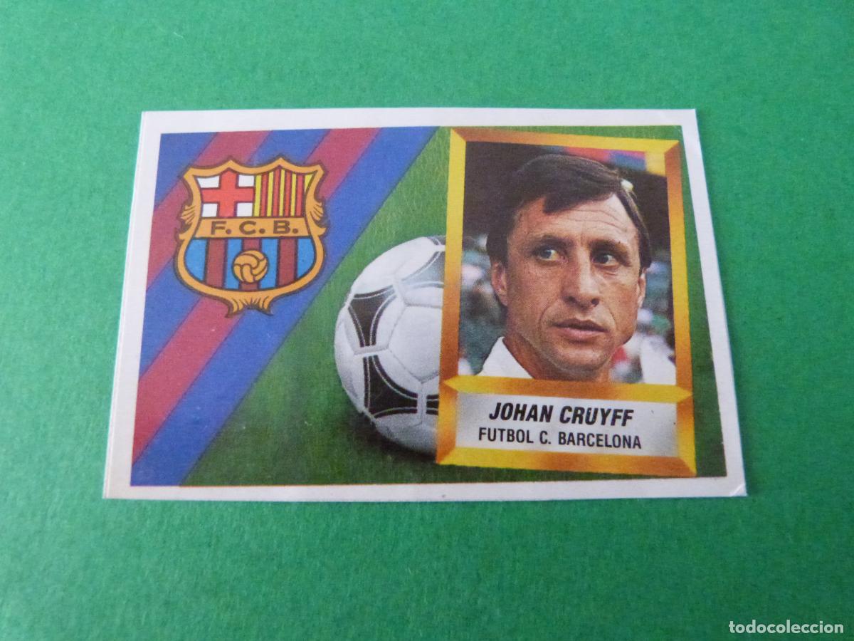 Cromos de F&uacute;tbol: CROMO FUTBOL JOHAN CRUYFF F.C. BARCELONA RECORTADO LIGA ESTE 1988-1989/88-89