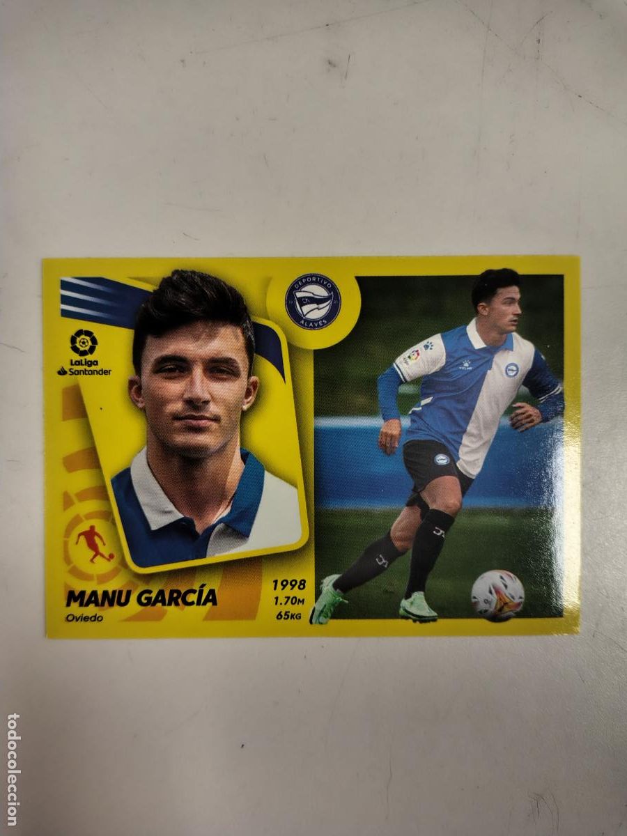 Cromos de F&uacute;tbol: Liga Este 2021-22 Alaves N6 Manu Garcia
