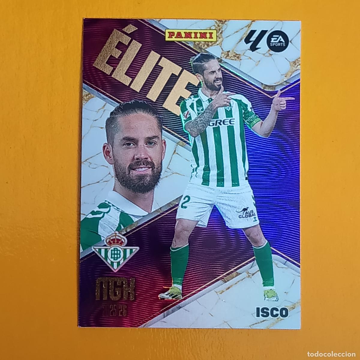Cromos de f&uacute;tbol: 7 ISCO. &Eacute;LITE. REAL BETIS. MEGACRACKS 2025-26. PANINI