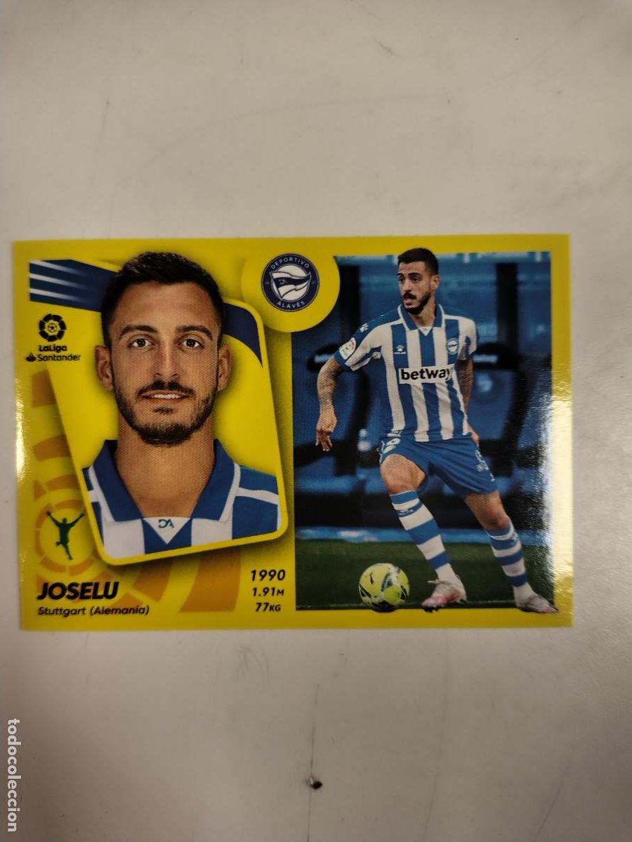 Cromos de F&uacute;tbol: Liga Este 2021-22 Alaves N19 Joselu