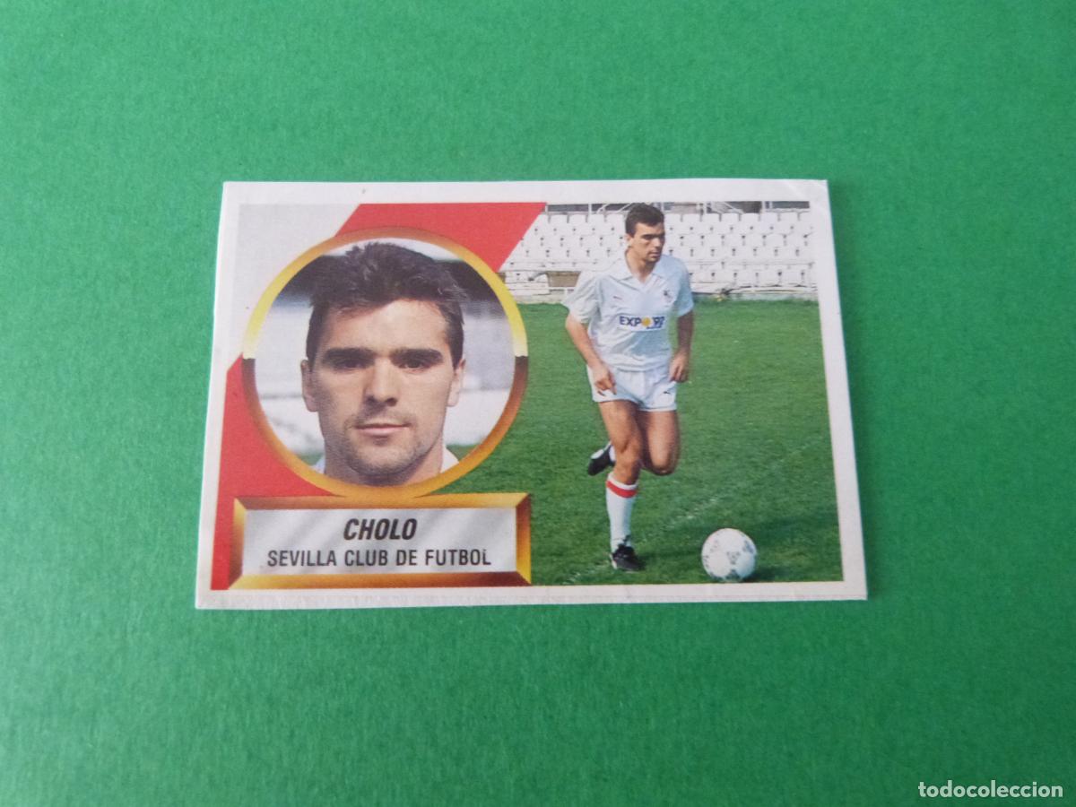 Cromos de F&uacute;tbol: CROMO FUTBOL CHOLO SEVILLA F.C. RECORTADO N&ordm; 15 LIGA ESTE 1988-1989/88-89