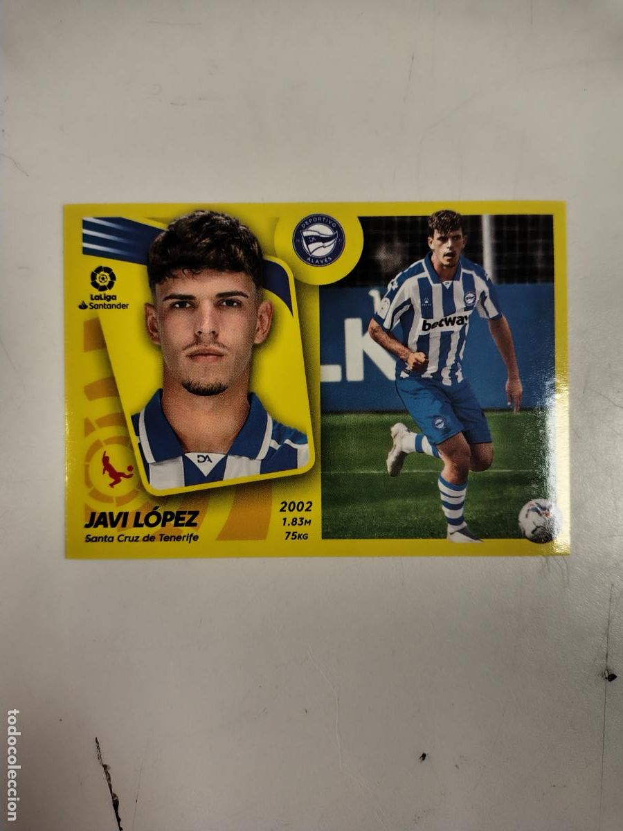 Cromos de F&uacute;tbol: Liga Este 2021-22 Alaves N11BIS Javi Lopez