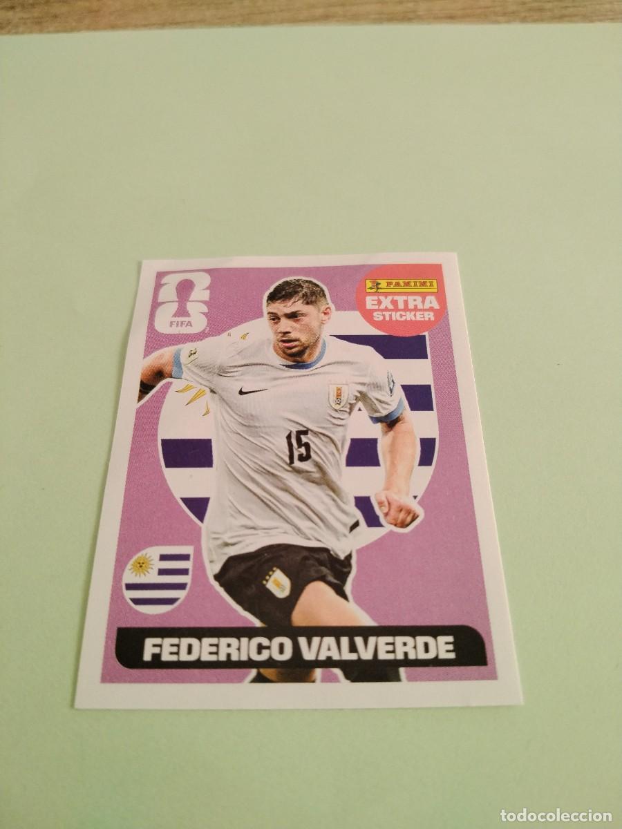 Cromos de F&uacute;tbol: CROMO MUNDIAL 2026 - EXTRA STICKER FEDERICO VALVERDE