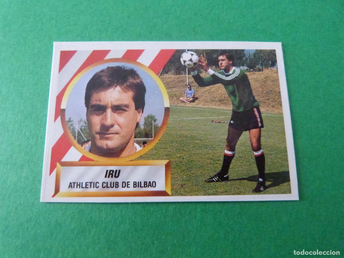 Cromos de F&uacute;tbol: CROMO FUTBOL IRU ATH. BILBAO RECORTADO N&ordm; 2 LIGA ESTE 1988-1989/88-89