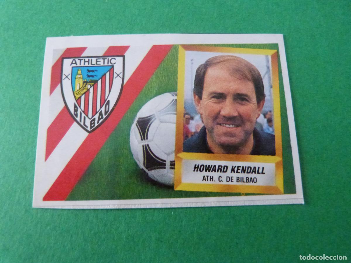 Cromos de F&uacute;tbol: CROMO FUTBOL HOWARD KENDALL ATH. BILBAO RECORTADO LIGA ESTE 1988-1989/88-89