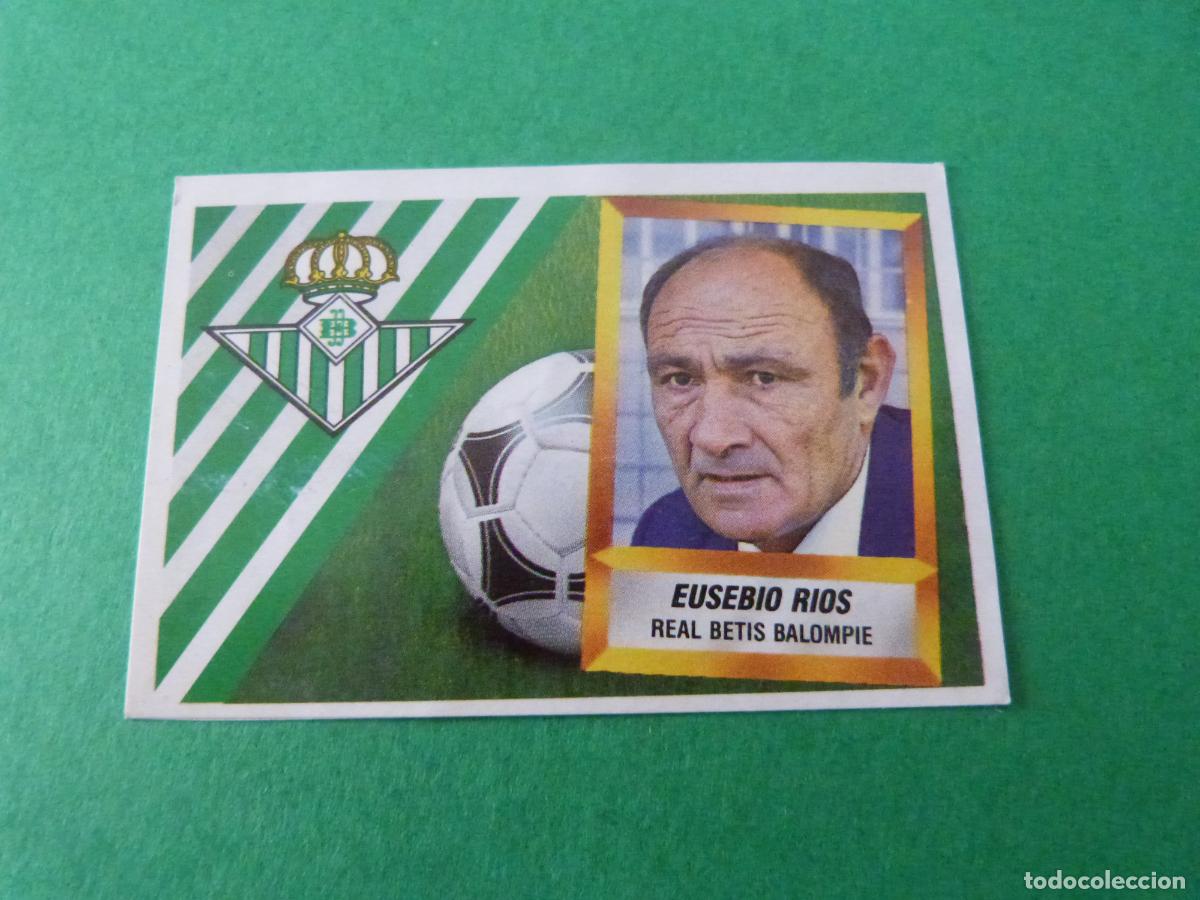 Cromos de F&uacute;tbol: CROMO FUTBOL EUSEBIO RIOS REAL BETIS BALOMPIE RECORTADO LIGA ESTE 1988-1989/88-89