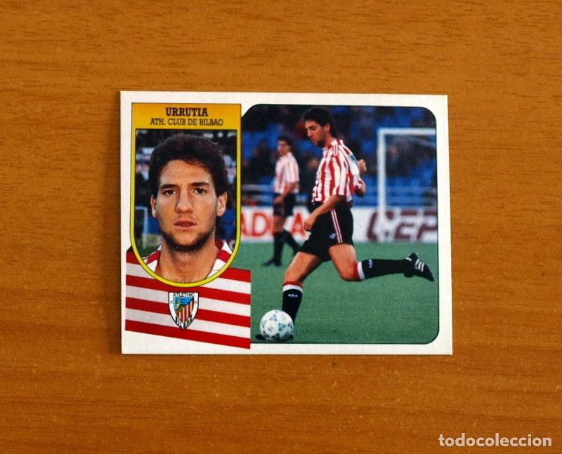 Cromos de F&uacute;tbol: Athletic de Bilbao - Urrutia - Ediciones Este Liga 1991-1992, 91-92 - Nunca pegado