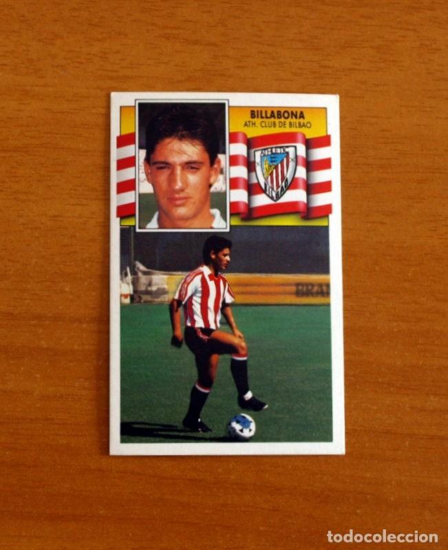 Cromos de F&uacute;tbol: Athletic Bilbao - Billabona - Fichaje n&ordm; 1 - Ediciones Este Liga 1990-1991, 90-91 - Nunca pegado