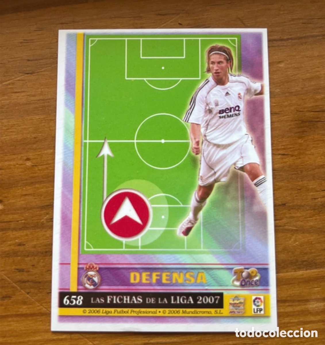 Cromos de f&uacute;tbol: Sergio Ramos 2006/2007 - Foto 2