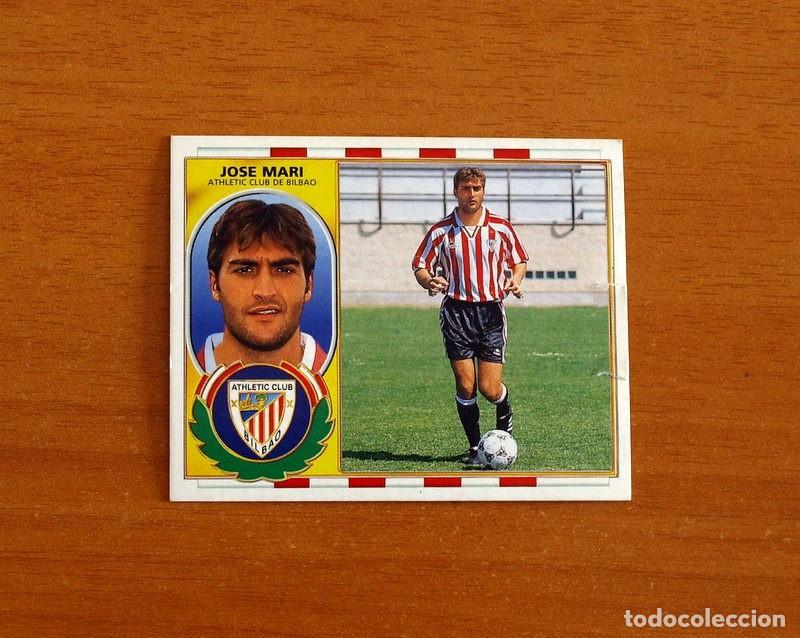 Cromos de F&uacute;tbol: Athletic de Bilbao - Jos&eacute; Mari - COLOCA - Ediciones Este Liga 1996-1997, 96-97 - Nunca Pegado