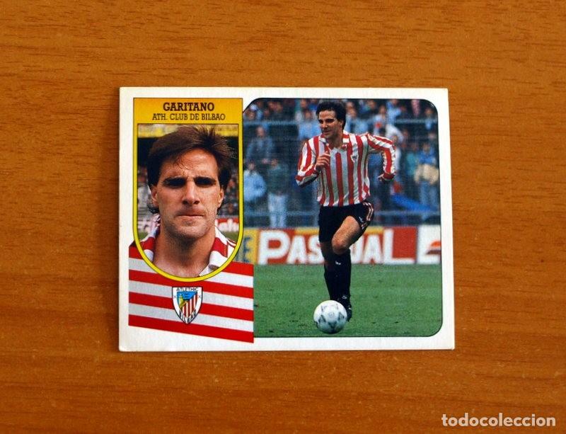 Cromos de F&uacute;tbol: Athletic de Bilbao - Garitano - Ediciones Este Liga 1991-1992, 91-92 - Nunca Pegado